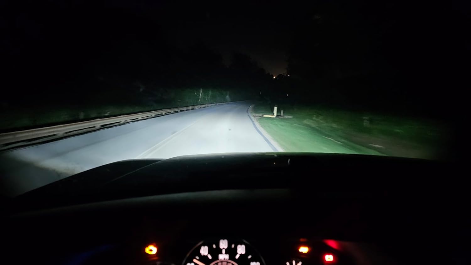 Chevy Silverado with LED headlights